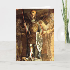 Koning Wenceslas Card Feestdagen Kaart