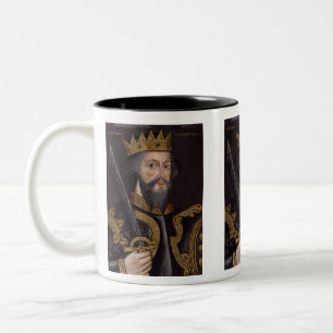 Koning William I ("The Conqueror") Tweekleurige Koffiemok