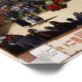 Koning William III en het Lagerhuis 1689 Poster (Hoek)