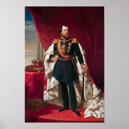 Koning William III van Nederland Poster (Voorkant)