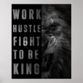 Koning worden poster (Voorkant)