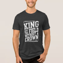 Koning zonder T-shirt