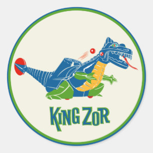 Koning Zor Speelgoed Sticker