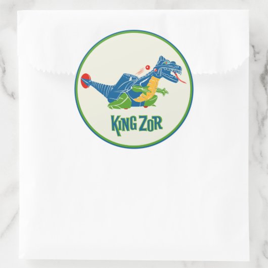  Koning Zor Speelgoed Sticker (Tas)
