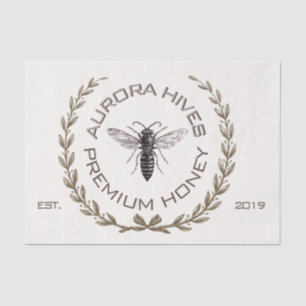 KONINGE BEDRAG UW APIAIRE DOUANE OM LOGO-DECOUPAGI TISSUEPAPIER