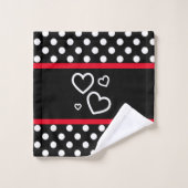 KONINGE COLLECTIE-dames OPLAPPEN Bad Handdoek (Wasdoekje)