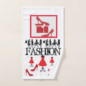 KONINGE COLLECTIE-dames OPLAPPEN Bad Handdoek (Handdoek)