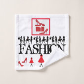 KONINGE COLLECTIE-dames OPLAPPEN Bad Handdoek (Wasdoekje)