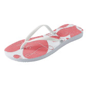 KONINGE COLLECTIE-dames OPLAPPEN Teenslippers (Schuin)
