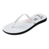 KONINGE COLLECTIE-dames OPLAPPEN Teenslippers (Schuin)