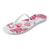 KONINGE COLLECTIE-dames OPLAPPEN Teenslippers (Schuin)