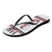 KONINGE COLLECTIE-dames OPLAPPEN Teenslippers (Schuin)