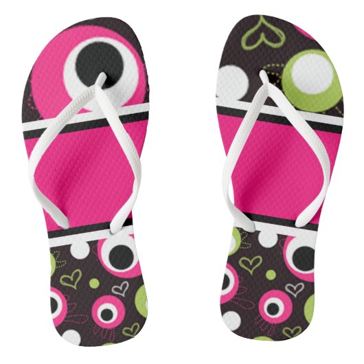 KONINGE COLLECTIE-dames OPLAPPEN Teenslippers (Voetbed)