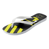 KONINGE COLLECTIE-dames OPLAPPEN Teenslippers (Schuin)