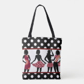 KONINGE COLLECTIE-dames OPLAPPEN Tote Bag (Achterkant)