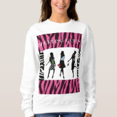 KONINGE COLLECTIE-dames OPLAPPEN Trui (Voorkant)