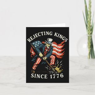 Koningen afwijzen sinds 1776 kaart