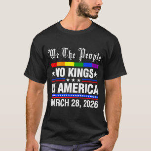 Koningen in Amerika 28 maart 2026 koningsdag grapp T-shirt