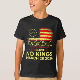 Koningen in Amerika 28 maart 2026 koningsdag grapp T-shirt
