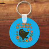 Koningen In Amerika De Mensen Meisjes Retro Boho Sleutelhanger (Voorkant)
