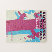 koningen kanyon Nationaal Park, Californië poster Legpuzzel (Horizontaal)