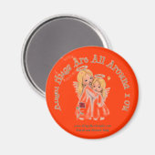 Koningen Merchandise Angel Magnet (Voorkant / Achterkant)