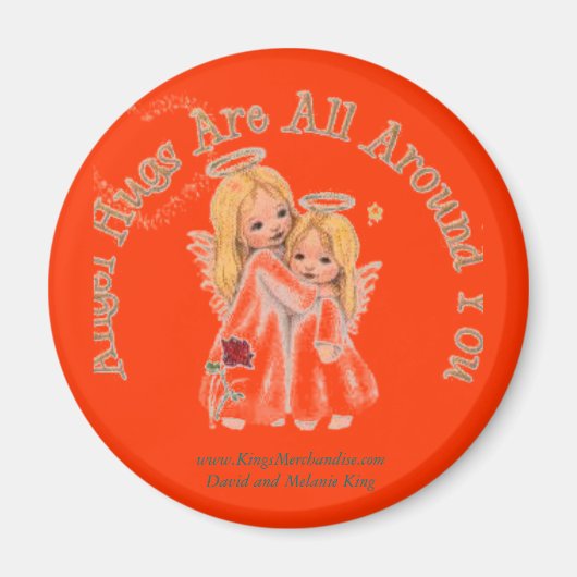 Koningen Merchandise Angel Magnet (Voorkant)