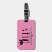 "KONINGEN" - ronduit verbazingwekkend! Bagagelabel (Voorkant verticaal)