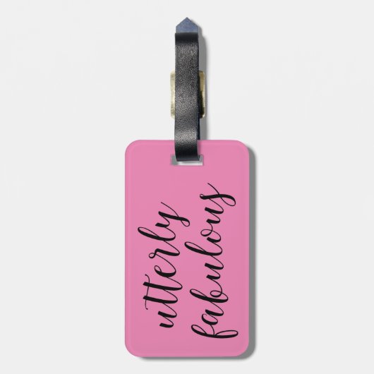 "KONINGEN" - ronduit verbazingwekkend! Bagagelabel (Achterkant verticaal)