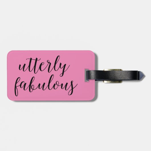 "KONINGEN" - ronduit verbazingwekkend! Bagagelabel (Achterkant horizontaal)