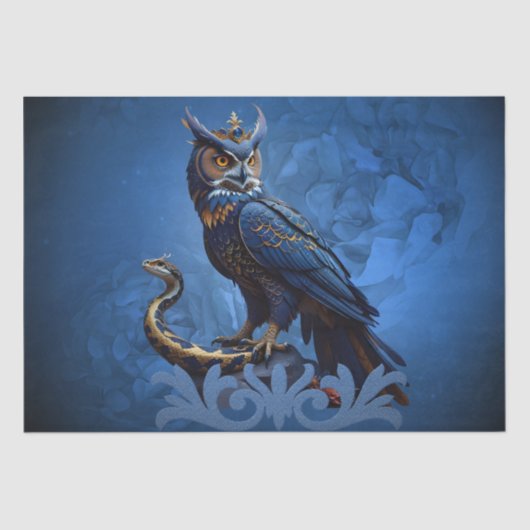 Koningen van de hemel en het land, de majestueuze tissuepapier (Voorkant)