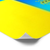 Koningen van een binnengevallen ruimte poster (Hoek)