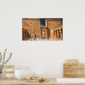 Koningen van het Oude Egypte Dendera Tempel Poster (Keuken)
