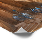 Koningen van het Oude Egypte Dendera Tempel Poster (Hoek)