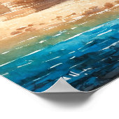 Koningen van het Oude Egypte Dendera Tempel Poster (Hoek)