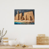Koningen van het Oude Egypte Dendera Tempel Poster (Keuken)