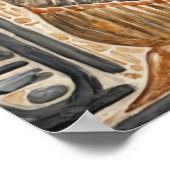 Koningen van het Oude Egypte, Hatshepsut Tempel Poster (Hoek)