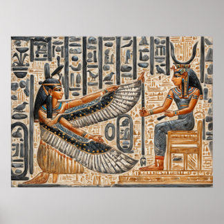 Koningen van het Oude Egypte, Hatshepsut Tempel Poster