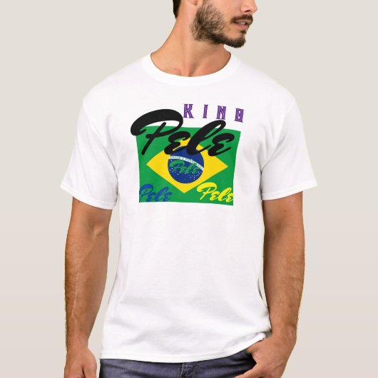 KONINGEN VAN VOETBAL PELE T-Shirt (Voorkant)