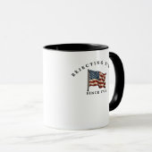 Koningen verwerpen sinds 1776 Amerika Mok (Voorkant rechts)