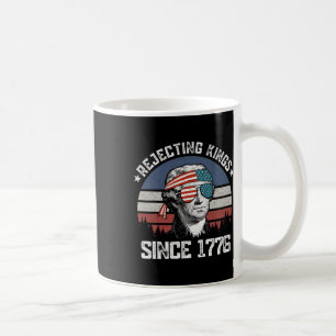 Koningen verwerpen sinds 1776 George Washington 4 Koffiemok