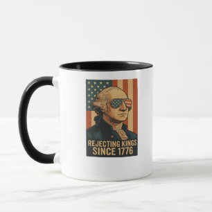 Koningen verwerpen sinds 1776 Klassieke Vintage Gr Mok