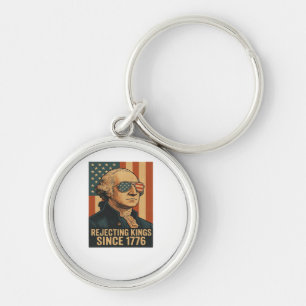 Koningen verwerpen sinds 1776 Klassieke Vintage Gr Sleutelhanger