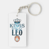 KONINGEN worden geboren onder het sterrenbeeld LEE Sleutelhanger (achterkant)