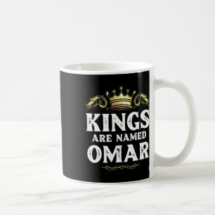 Koningen worden genoemd Omar Gift Grappige geperso Koffiemok