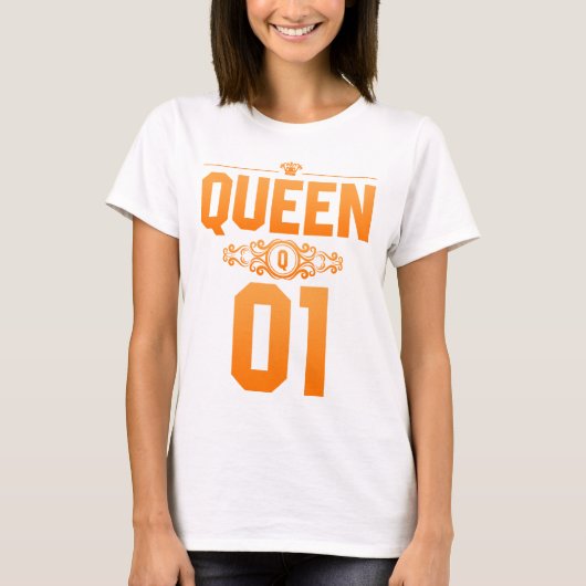 Koningin 01 t-shirt (Voorkant)
