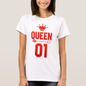 Koningin 01 t-shirt (Voorkant)