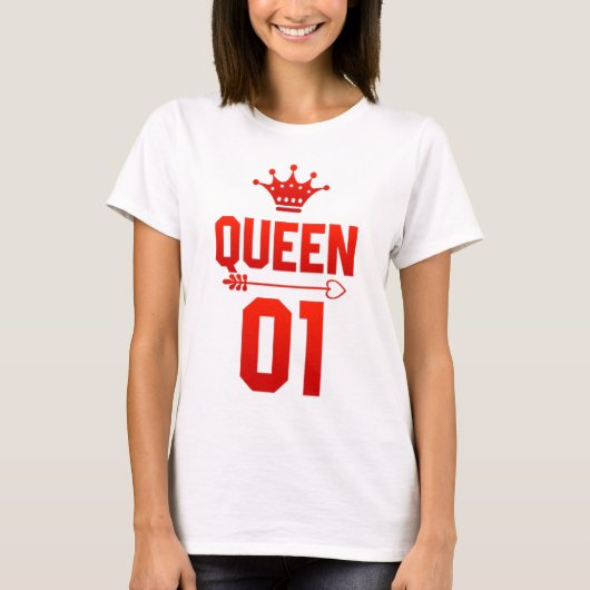 Koningin 01 t-shirt (Voorkant)