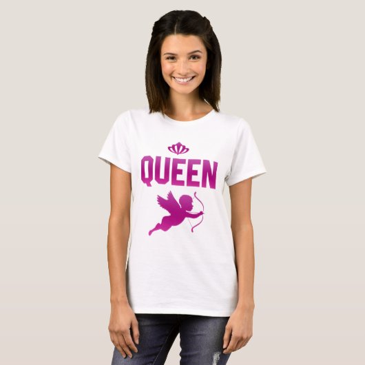 Koningin 01 t-shirt (Voorkant volledig)