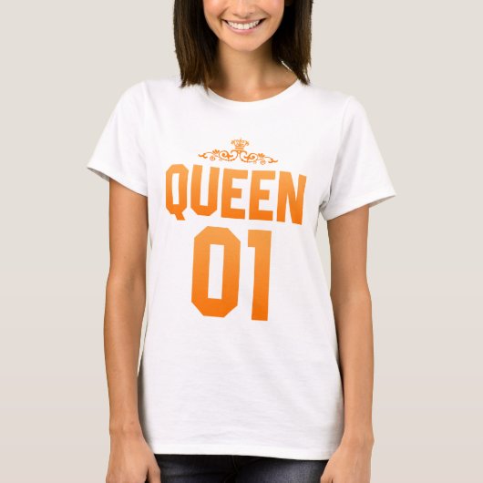 Koningin 01 t-shirt (Voorkant)